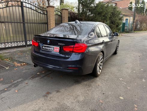 BMW 3 серия 2016 синий - фото 5