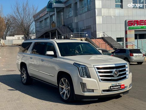 Cadillac Escalade 2014 белый - фото 5