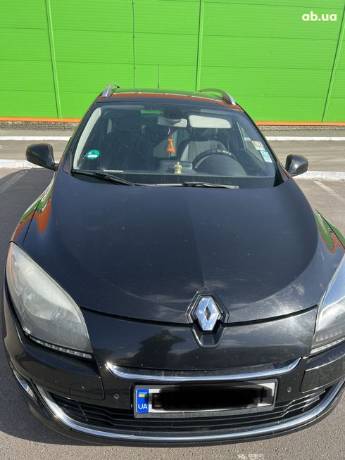 Renault Megane 2012 черный - фото 1