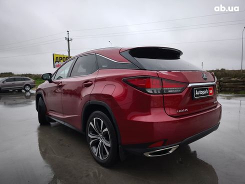 Lexus rx 300 2019 красный - фото 6