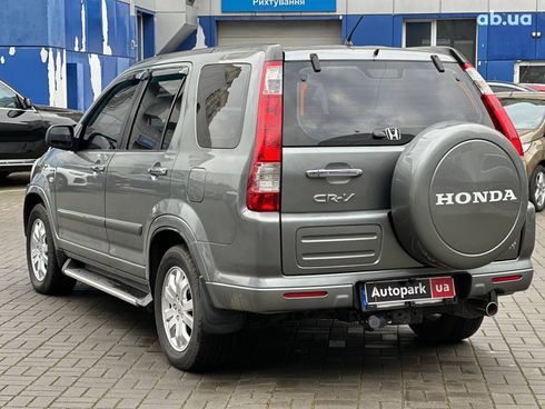 Honda CR-V 2006 серый - фото 8