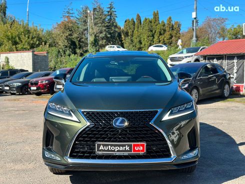 Lexus rx 450 h 2019 зеленый - фото 4