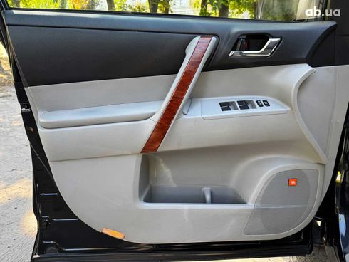 Toyota Highlander 2008 черный - фото 13