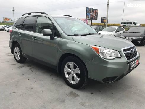 Subaru Forester 2014 зеленый - фото 3