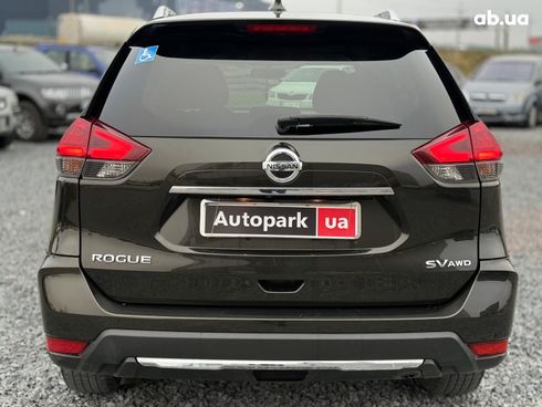 Nissan Rogue 2017 зеленый - фото 7