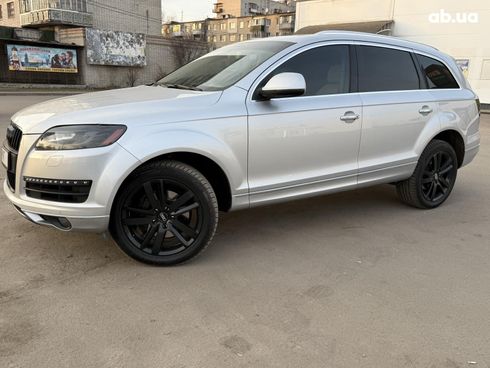 Audi Q7 2014 серый - фото 7