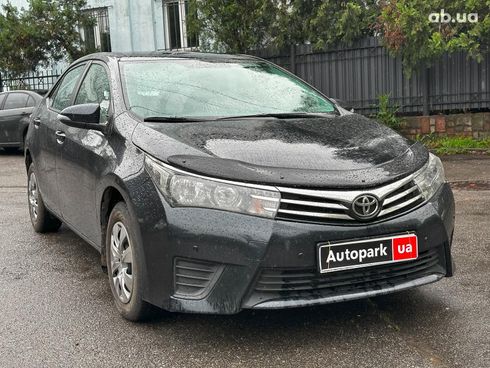 Toyota Corolla 2015 черный - фото 3