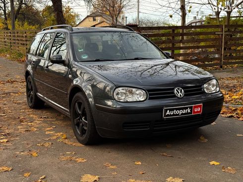 Volkswagen Golf 2001 серый - фото 3