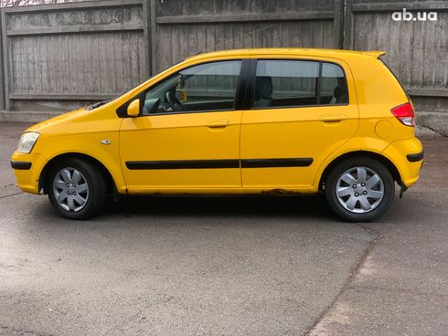 Hyundai Getz 2004 желтый - фото 8