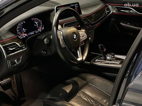 BMW 7 серия 2019 синий - фото 13