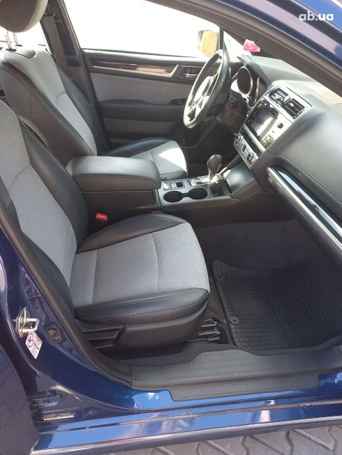 Subaru Legacy 2017 синий - фото 9