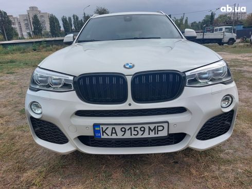 BMW X3 2015 белый - фото 8