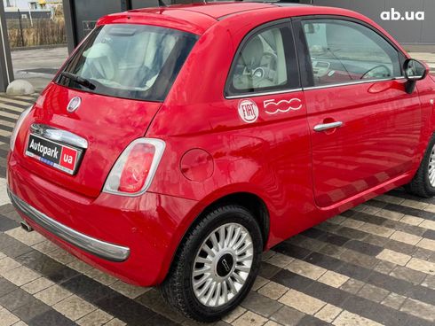 Fiat 500 2011 красный - фото 2