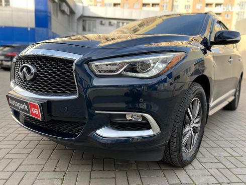 Infiniti QX60 2016 синий - фото 10