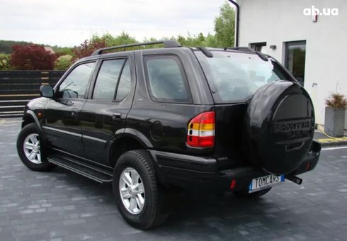 Opel Frontera 2003 черный - фото 6