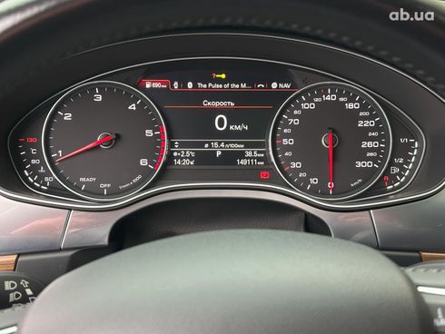 Audi A6 2015 серый - фото 34