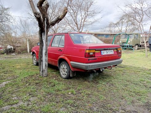 Volkswagen Jetta 1988 красный - фото 4