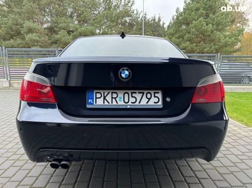 BMW 5 серия 2008 черный - фото 11