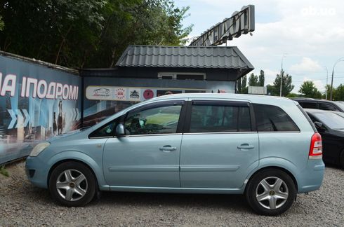Opel Zafira 2010 синий - фото 6
