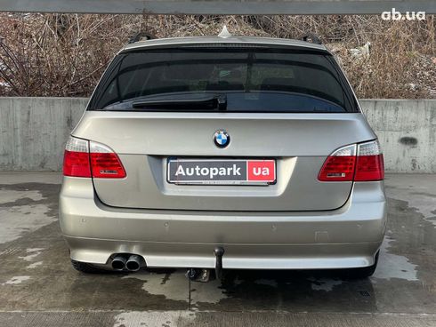 BMW 5 серия 2007 бежевый - фото 6