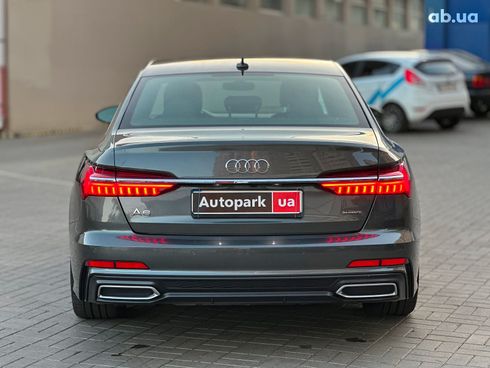 Audi A6 2019 серый - фото 12