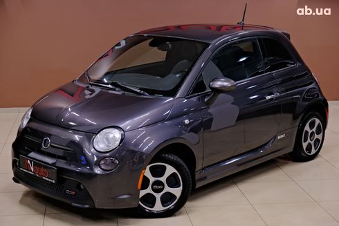 Fiat 500 2015 серый - фото 2