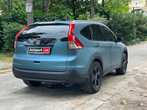Honda CR-V 2014 синий - фото 7