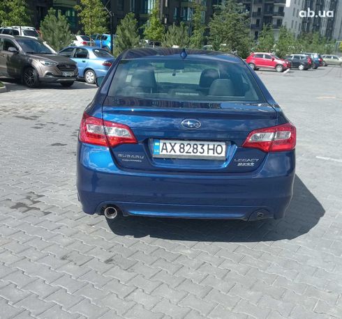 Subaru Legacy 2017 синий - фото 6