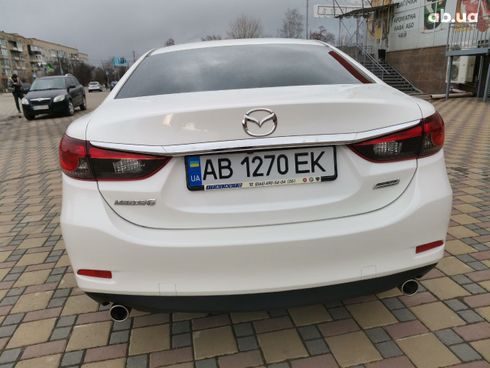 Mazda 6 2017 белый - фото 4