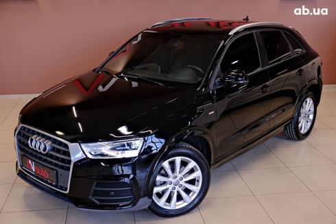 Audi Q3 2018 черный - фото 2