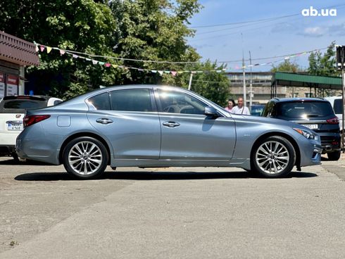 Infiniti Q50 2019 серый - фото 5