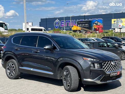 Hyundai Santa Fe 2021 серый - фото 40