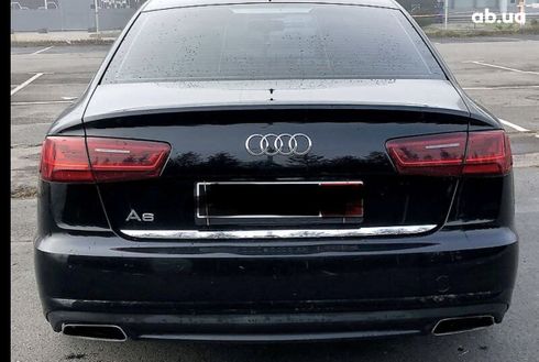 Audi A6 2015 черный - фото 4