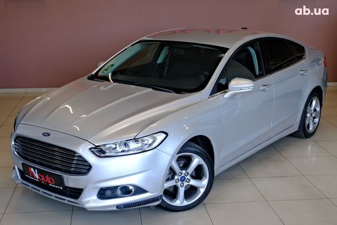 Ford Fusion 2016 серый - фото 2