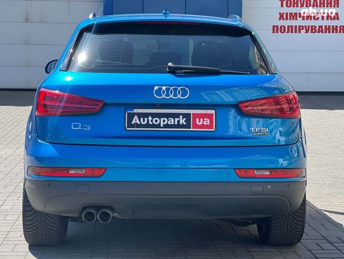 Audi Q3 2017 синий - фото 9