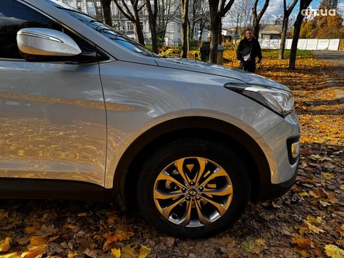 Hyundai Santa Fe 2014 синий - фото 5