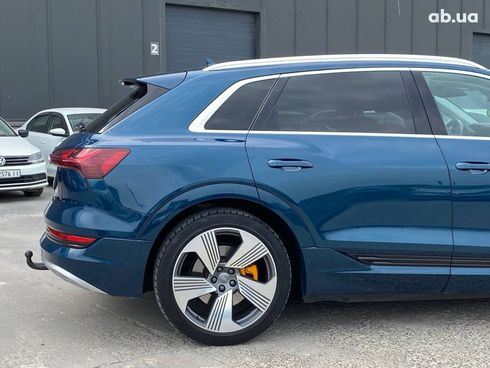 Audi E-Tron 2019 синий - фото 11