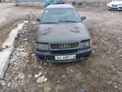 Audi 100 1993 черный - фото 11