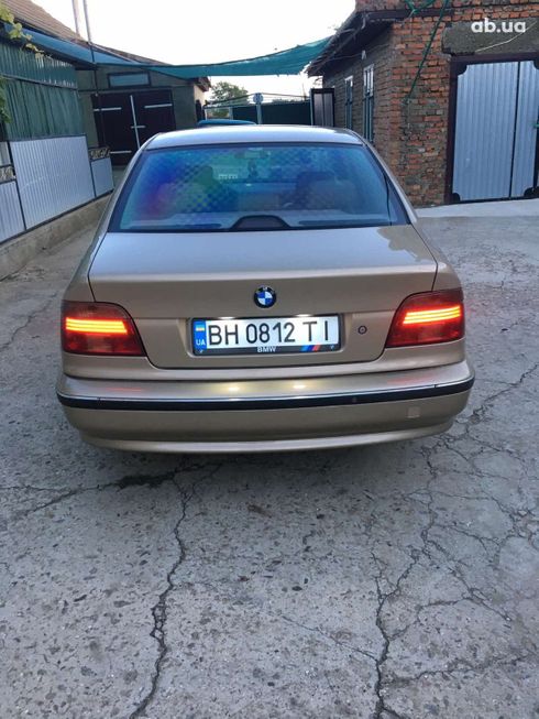 BMW 5 серия 1999 золотистый - фото 10