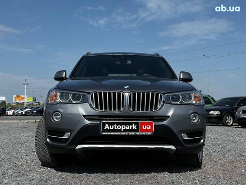 BMW X3 2016 серый - фото 2