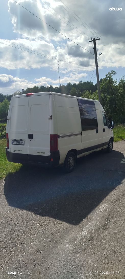 Peugeot Boxer 2005 белый - фото 14