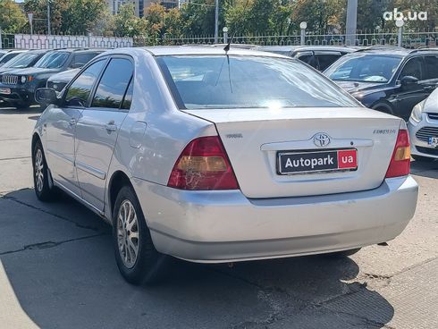 Toyota Corolla 2003 серый - фото 8