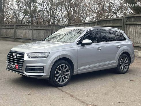 Audi Q7 2017 серый - фото 11