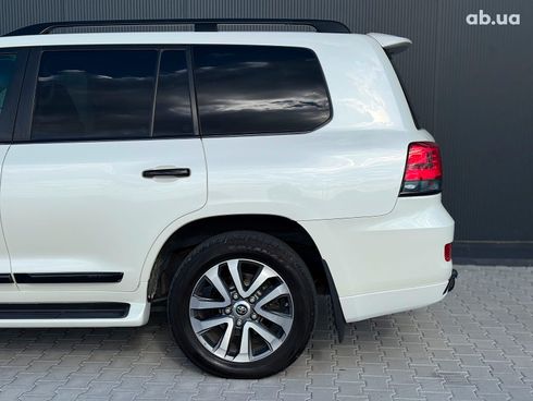 Toyota land cruiser 200 2016 белый - фото 7