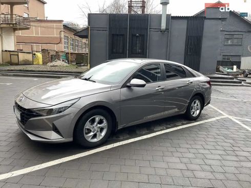Hyundai Elantra 2021 серый - фото 11