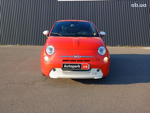 Fiat 500E 2013 оранжевый - фото 2