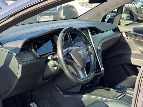 Tesla Model X 2020 серый - фото 21