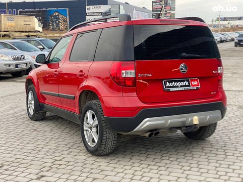 Skoda Yeti 2014 красный - фото 9