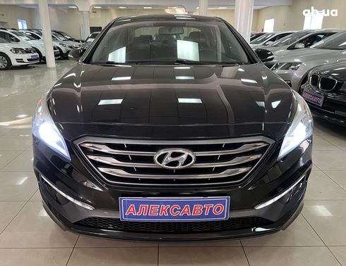 Hyundai Sonata 2014 черный - фото 5