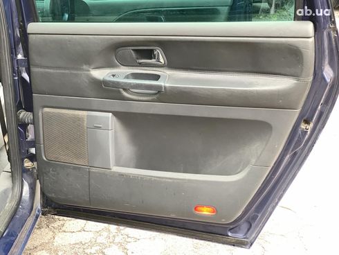 Volkswagen Sharan 2001 синий - фото 41